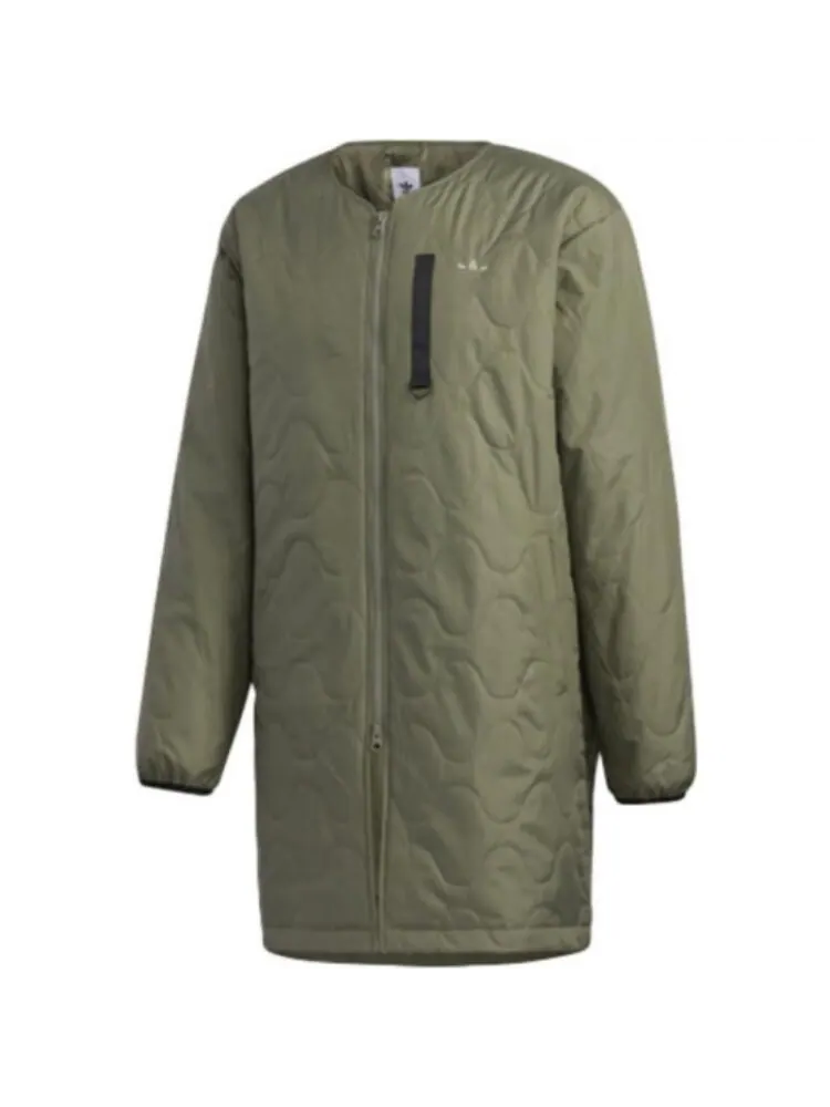 Пуховик Adidas Originals Premium Jkt 2 — изображение 3 из 7, зеленый