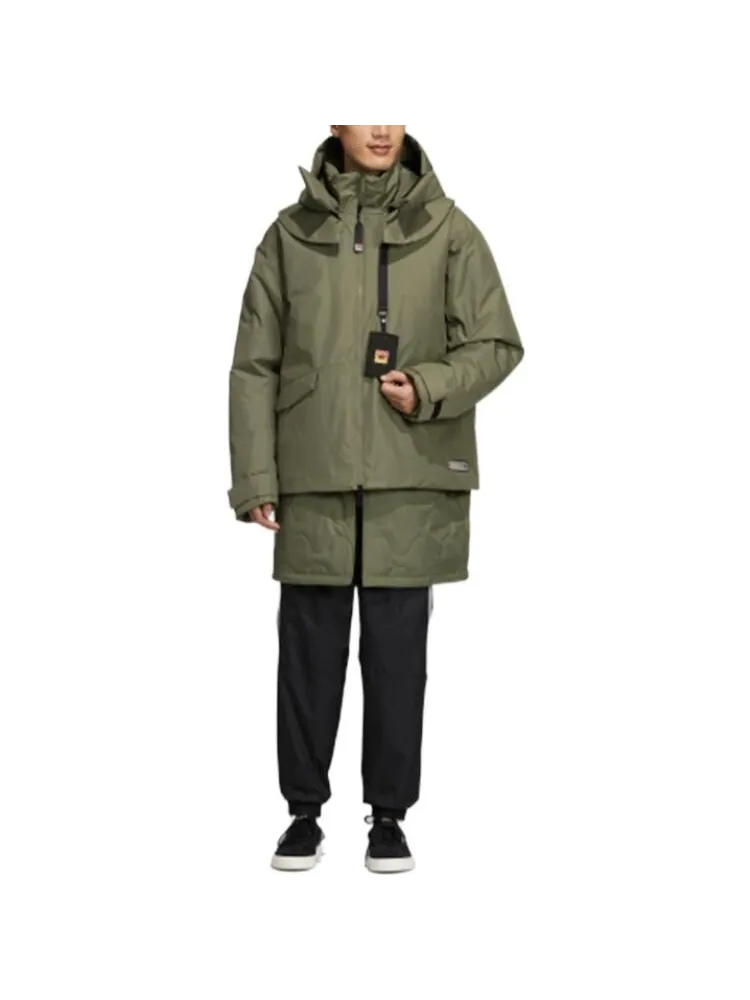 Пуховик Adidas Originals Premium Jkt 2 — изображение 5 из 7, зеленый