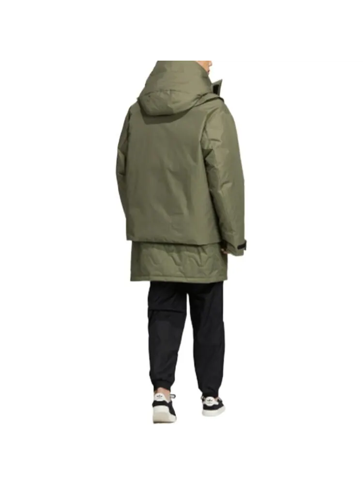 Пуховик Adidas Originals Premium Jkt 2 — изображение 6 из 7, зеленый