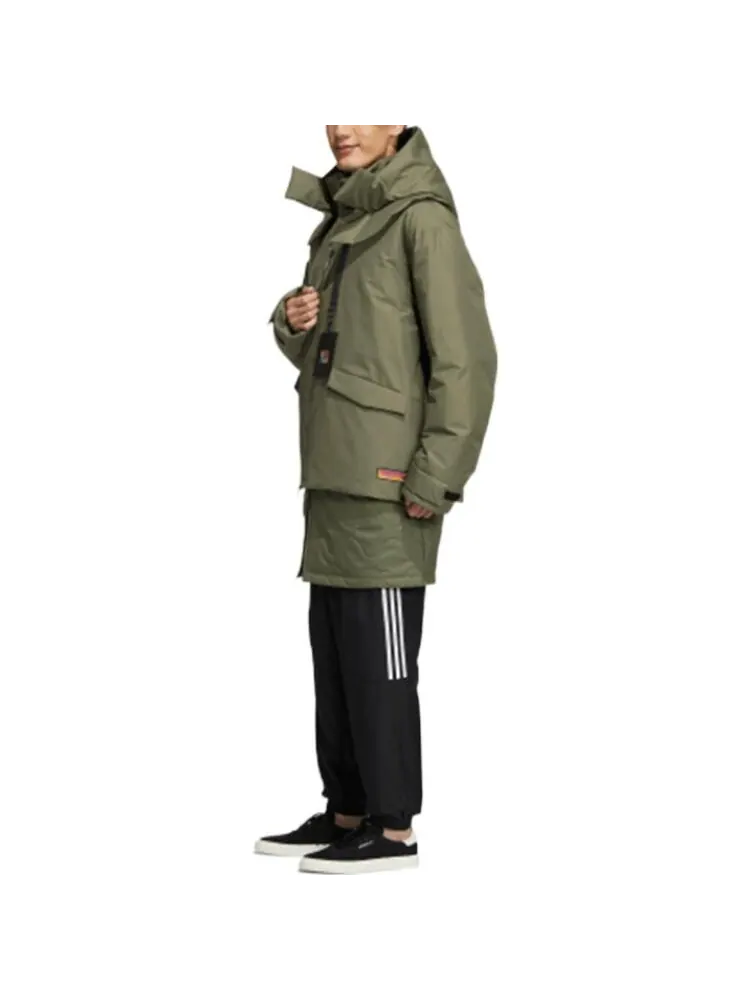 Пуховик Adidas Originals Premium Jkt 2 — изображение 7 из 7, зеленый