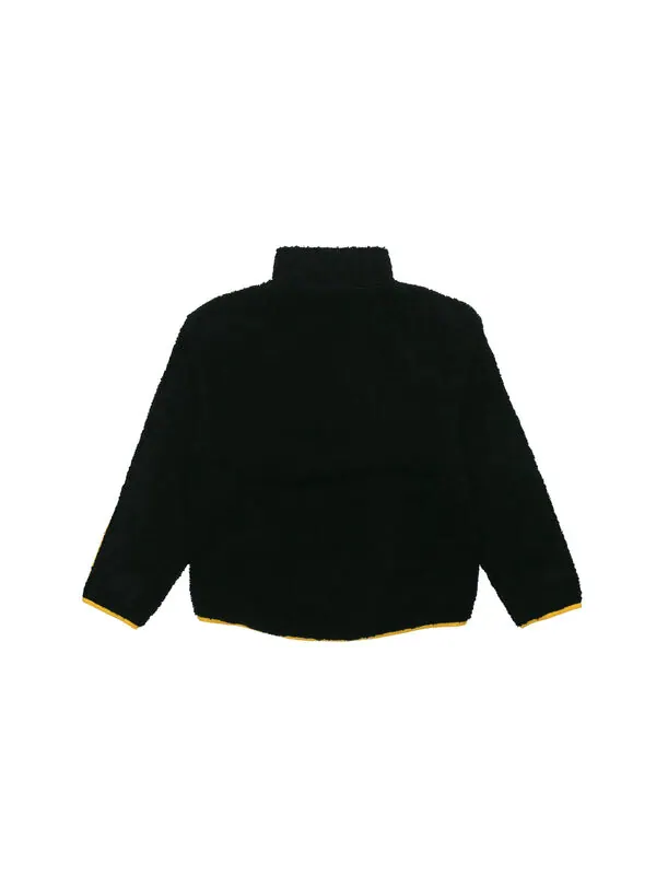 Куртка originals sherpa jacket casual lamb's wool black Adidas — изображение 2 из 4, черный