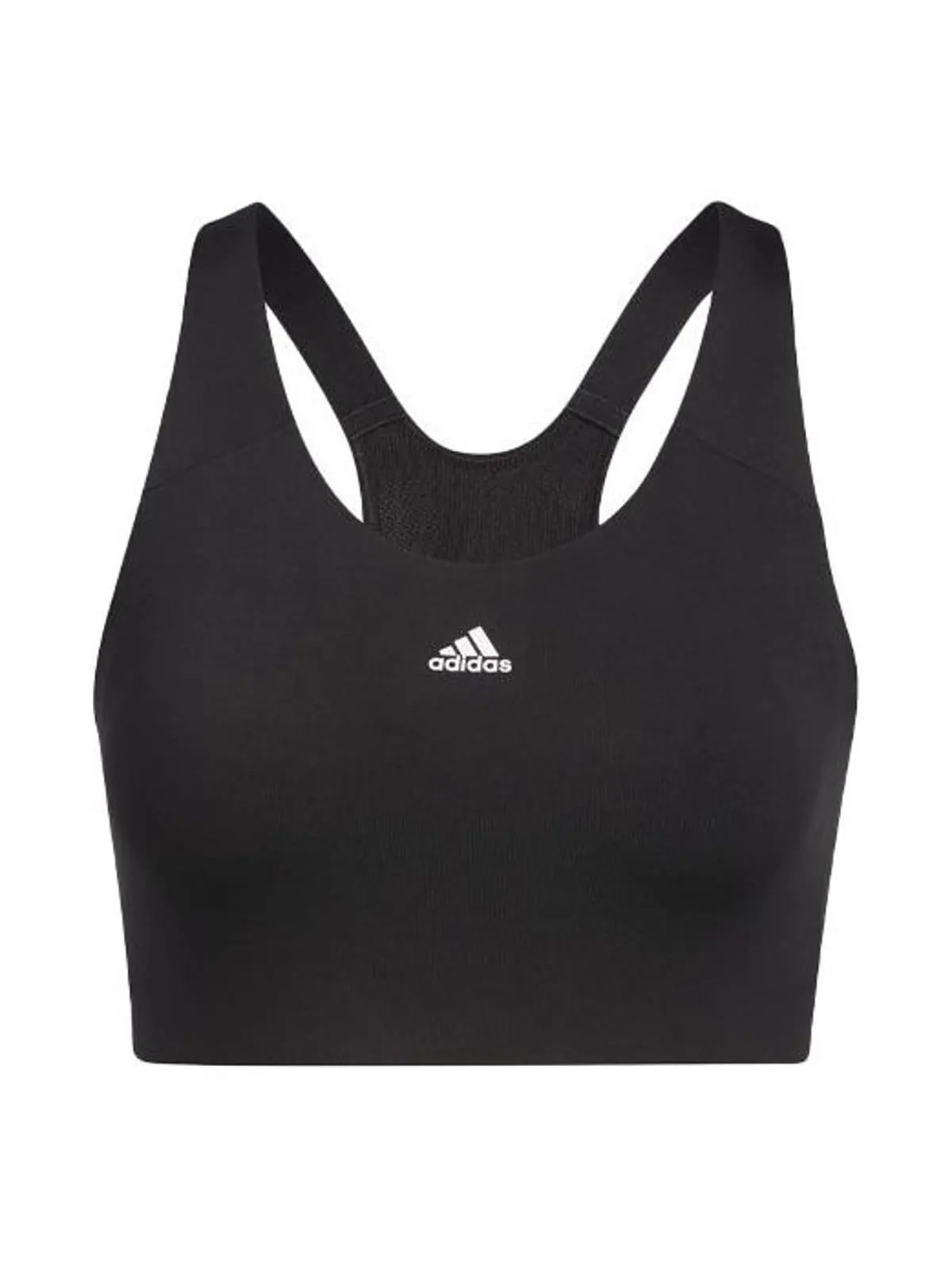 Бюстгальтер (WMNS) adidas Ultimate Alpha Bra 'Black' — изображение 1 из 3, черный