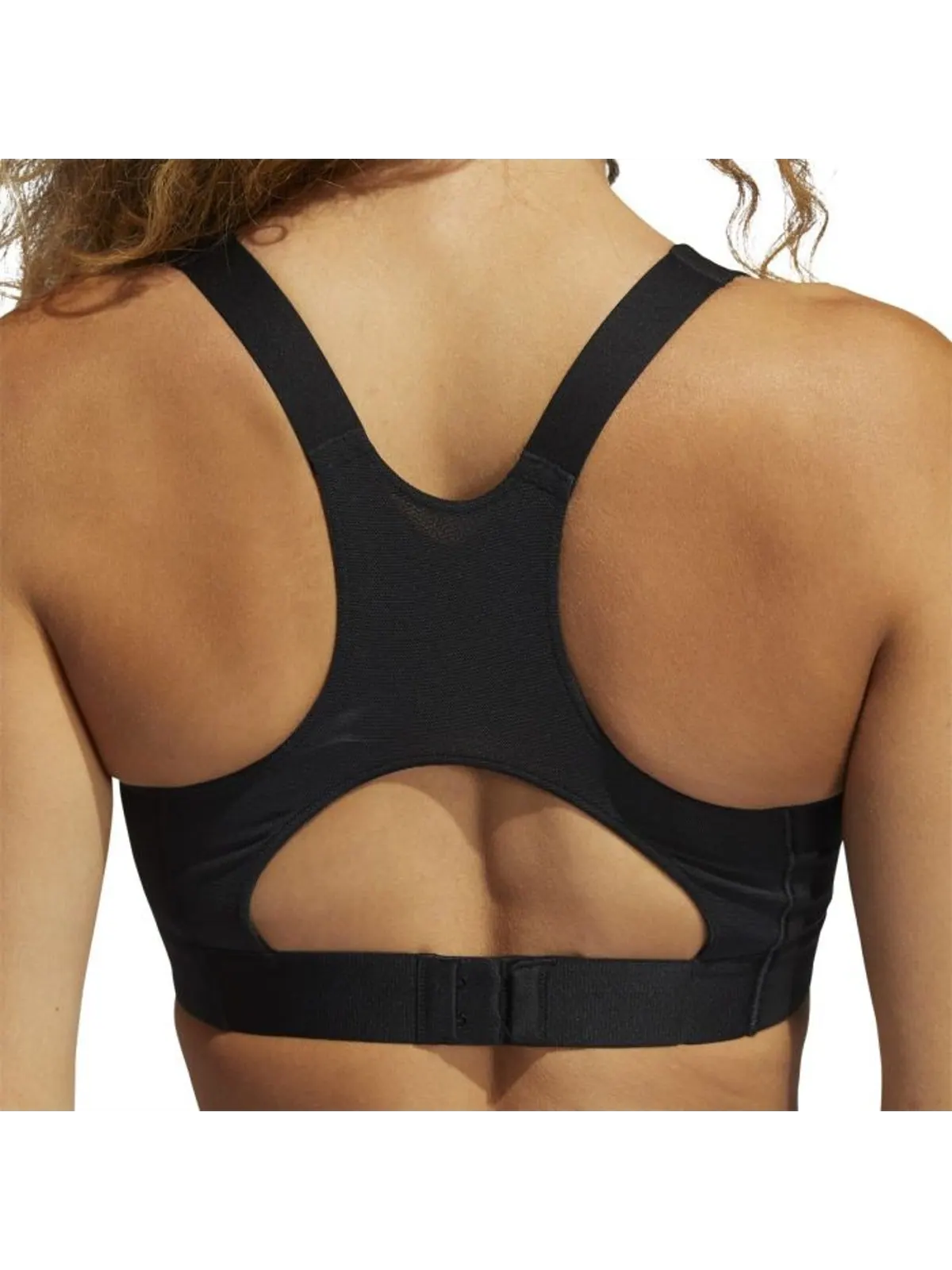 Бюстгальтер (WMNS) adidas Ultimate Alpha Bra 'Black' — изображение 3 из 3, черный