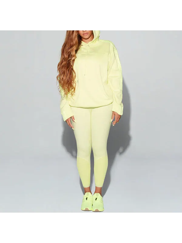Толстовка adidas originals x IVY PARK Yellow Unisex — изображение 3 из 4, светлый желтый