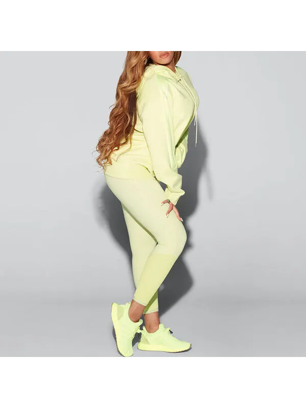 Толстовка adidas originals x IVY PARK Yellow Unisex — изображение 4 из 4, светлый желтый