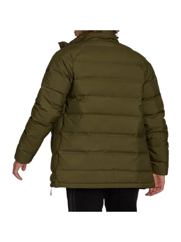 Куртка adidas Terrex HELIONIC Mid Jacket 'Focus Olive' — изображение 3 из 3, оливковый