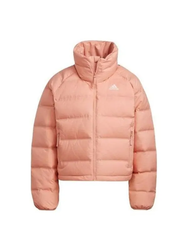 Куртка helionic свободный крой пуховик Adidas — изображение 1 из 3, розовый