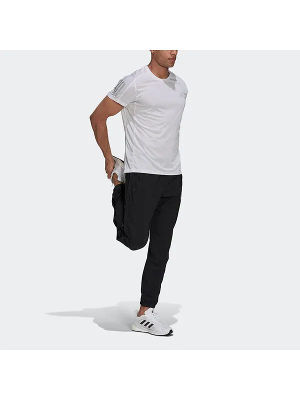 Спортивные штаны Men's adidas Fast Snap Pant Running Sports Pants/Trousers/Joggers Black — изображение 4 из 4, черный