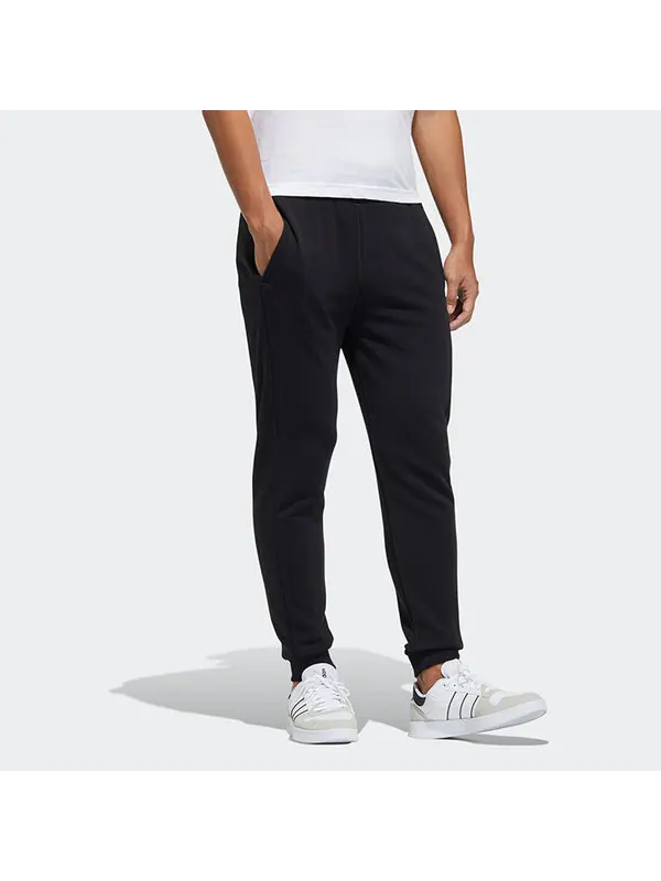 Спортивные штаны adidas neo M BRLV PNT 2 Bundle Feet Sports Long Pants Black — изображение 4 из 4, черный