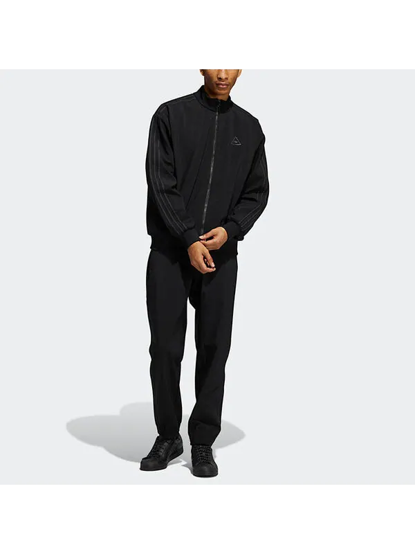 Спортивные штаны adidas originals x Crossover Reflective Printing Casual Straight Sports Pants — изображение 4 из 4, черный