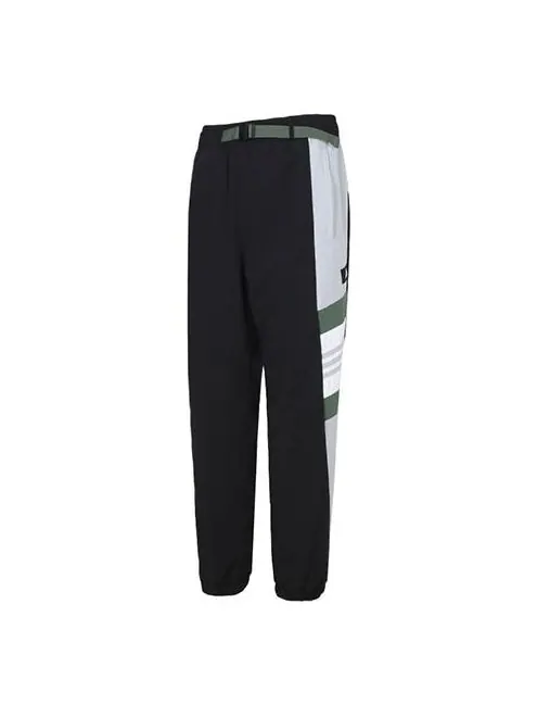 Спортивные штаны adidas Ub Pnt Wv Cb Colorblock Bundle Feet Training Sports Pants Black — изображение 1 из 4, черный