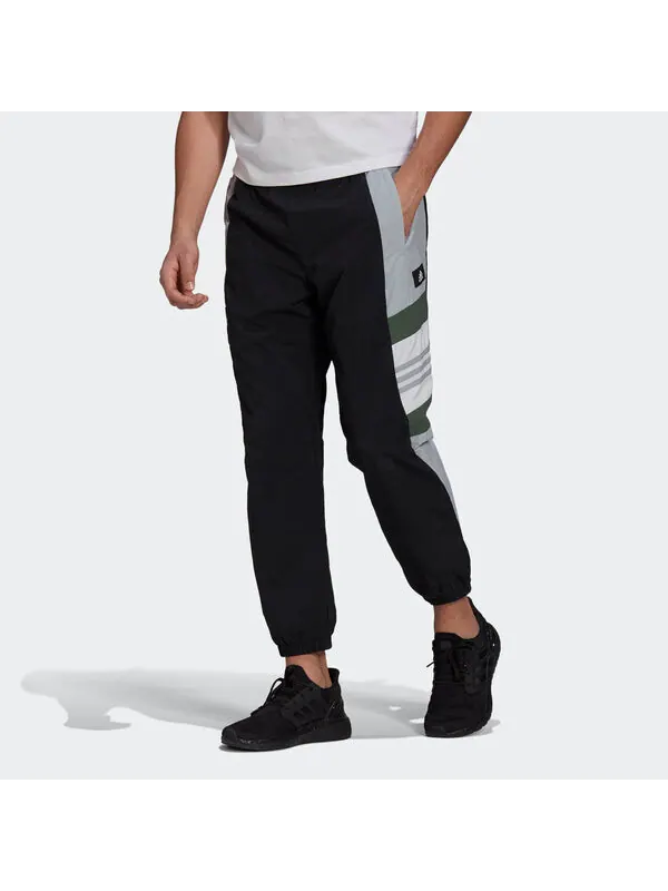 Спортивные штаны adidas Ub Pnt Wv Cb Colorblock Bundle Feet Training Sports Pants Black — изображение 3 из 4, черный