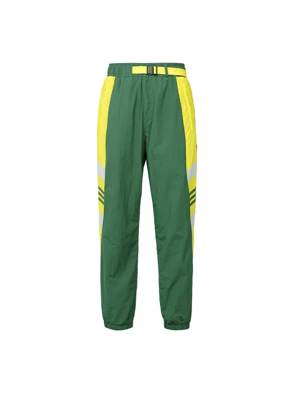 Спортивные штаны adidas Ub Pnt Wv Cb Contrast Color Stitching Casual Sports Long Pants Green — изображение 1 из 4, зеленый