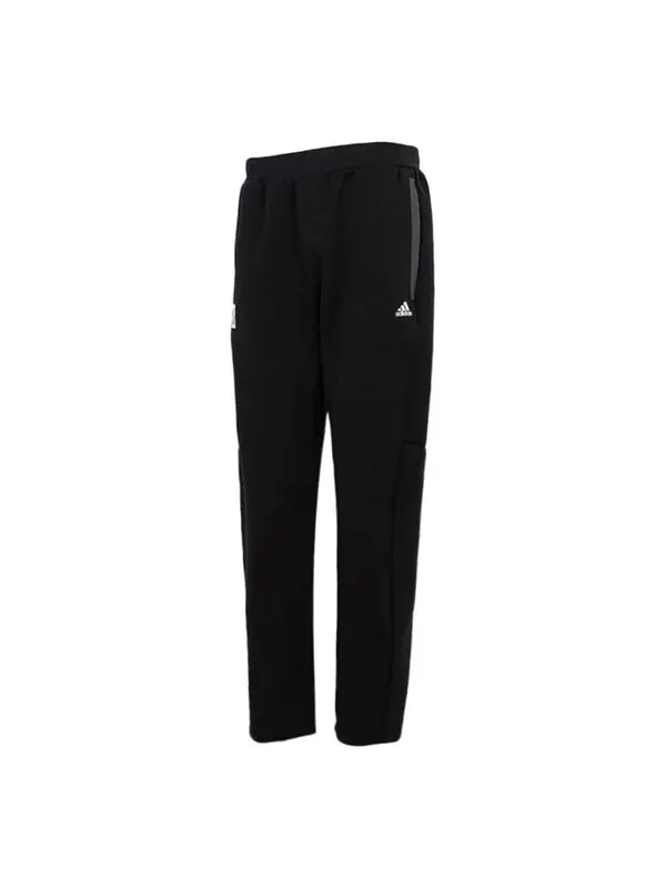 Спортивные штаны adidas Wj Pnt Kn Warm Training Casual Sports Pants Black — изображение 1 из 4, черный
