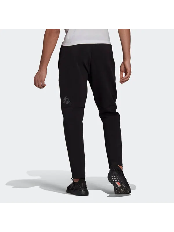 Спортивные штаны adidas Wj Pnt Kn Warm Training Casual Sports Pants Black — изображение 4 из 4, черный