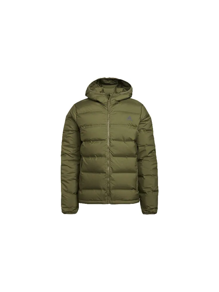 Пуховик Adidas Logo Long Sleeves Hooded — изображение 1 из 1, зеленый