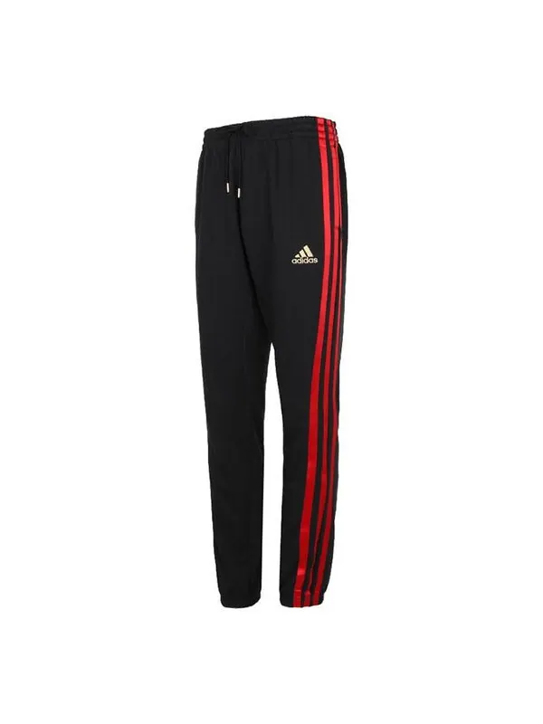 Спортивные штаны adidas Cny Spt Pant Knit Casual Long Pants Black — изображение 1 из 4, черный