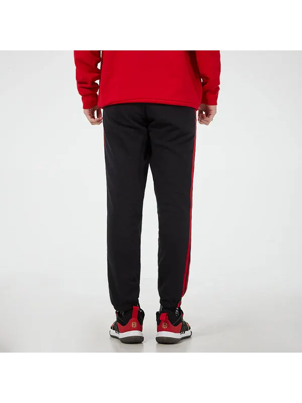 Спортивные штаны adidas Cny Spt Pant Knit Casual Long Pants Black — изображение 4 из 4, черный