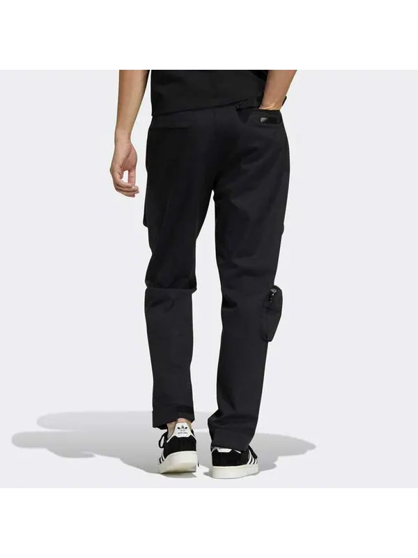 Спортивные штаны adidas originals Premium Wv Pnt Multiple Pockets Cargo Sports Long Pants Black — изображение 3 из 4, черный
