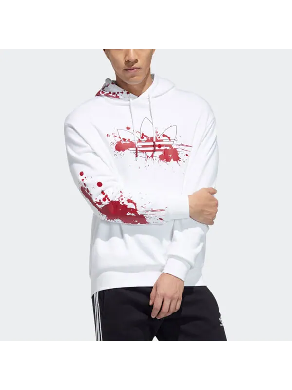 Толстовка adidas originals Fp limited logo Printing Sports White — изображение 3 из 4, белый