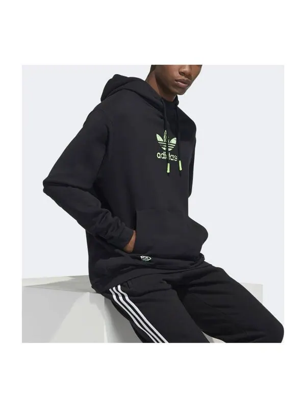 Толстовка adidas originals limited logo Printing Casual Sports Black — изображение 1 из 3, черный