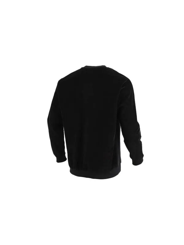 Толстовка originals adv crew logo printing casual round neck pullover sports black Adidas — изображение 2 из 4, черный