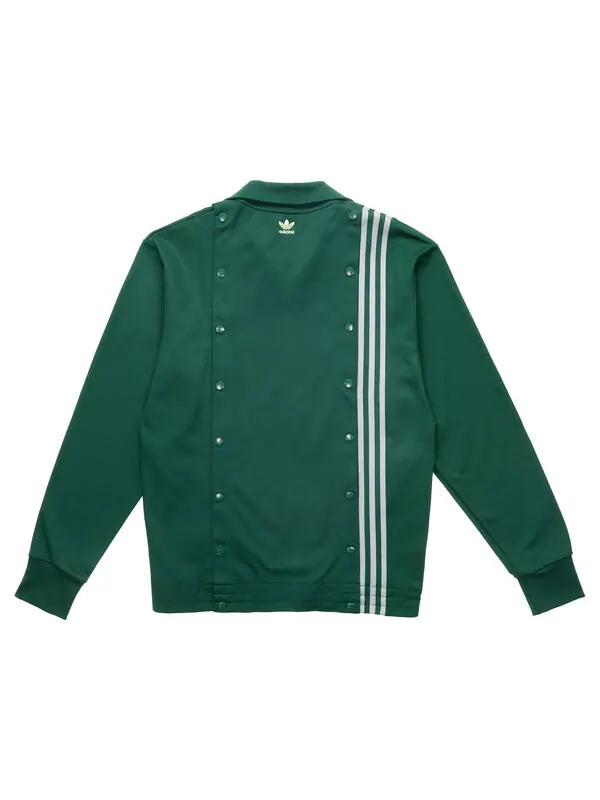 Куртка adidas originals x IVY PARK Crossover Stripe Sports Jacket Couple Style Grass Green — изображение 2 из 4, зеленый