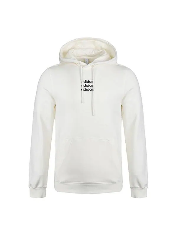 Толстовка Men's adidas neo C+ HDY milky white — изображение 1 из 4, белый