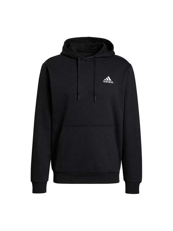 Толстовка Men's adidas Feelcozy Hd Logo Sports Black — изображение 1 из 4, черный