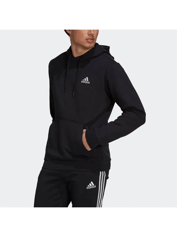 Толстовка Men's adidas Feelcozy Hd Logo Sports Black — изображение 2 из 4, черный