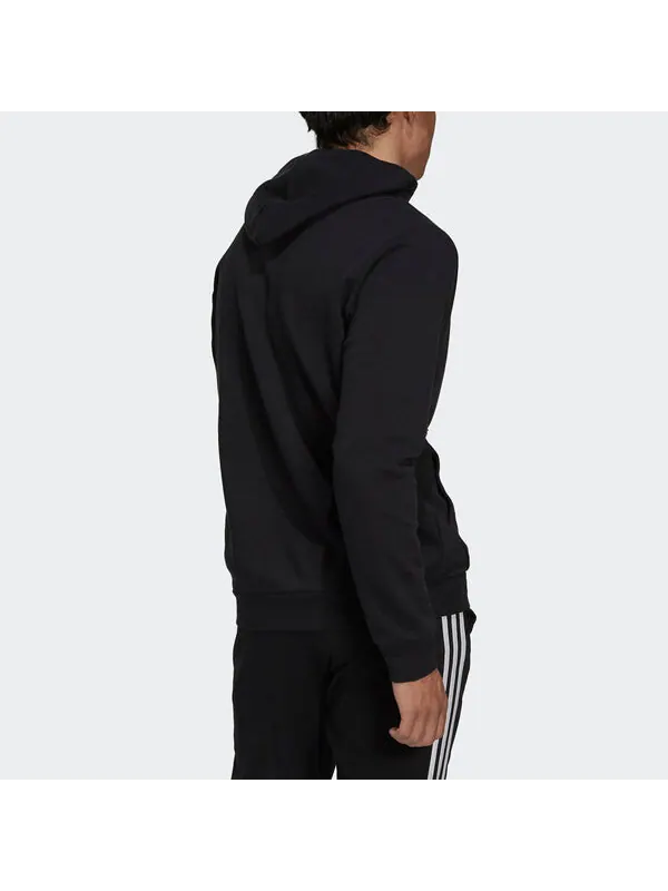 Толстовка Men's adidas Feelcozy Hd Logo Sports Black — изображение 3 из 4, черный