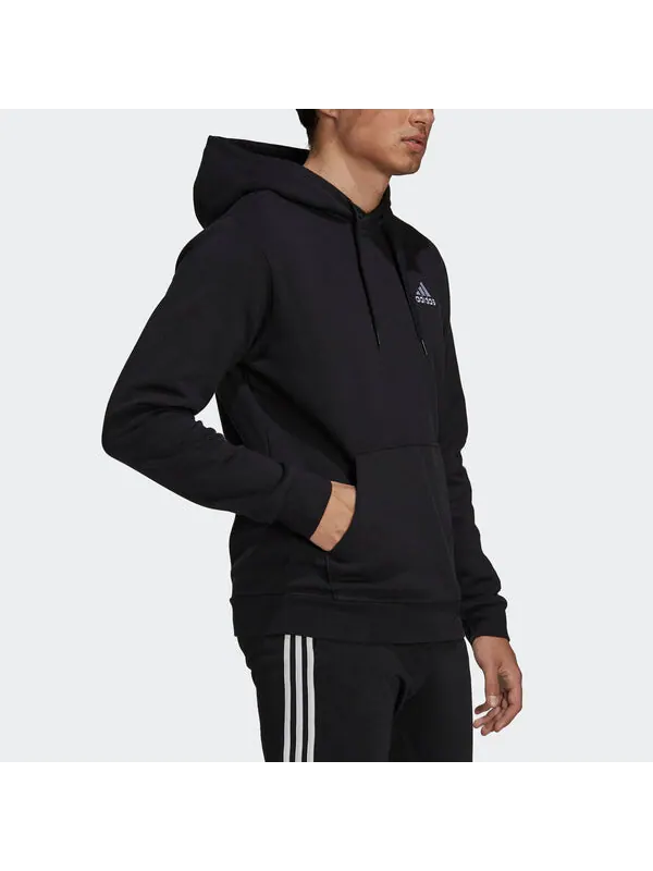 Толстовка Men's adidas Feelcozy Hd Logo Sports Black — изображение 4 из 4, черный