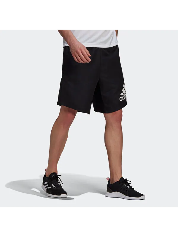 Шорты m sprt4ia sho logo printing training sports shorts black Adidas — изображение 4 из 4, черный