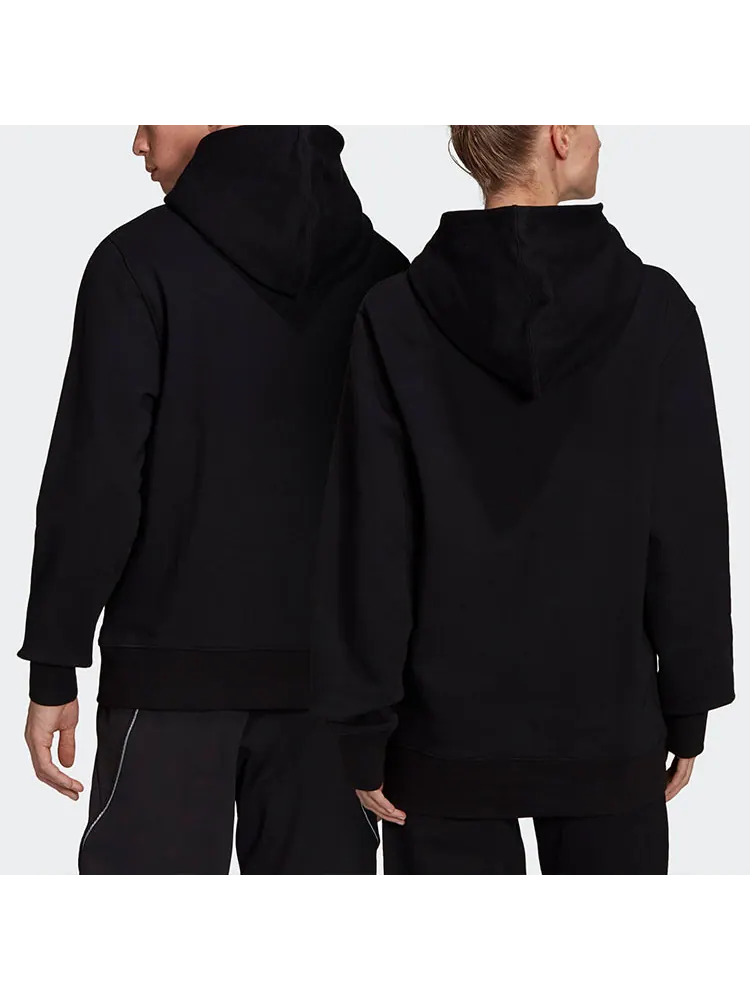 Худи Y-3 SS21 Logo Printing Unisex Black — изображение 3 из 4, черный