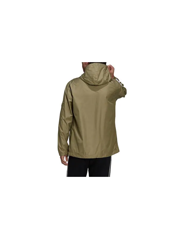 Куртка adidas originals 3-Stripes Wb hooded track Jacket Green — изображение 4 из 4, зеленый