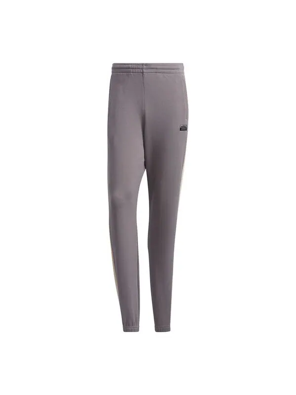Спортивные штаны adidas originals Ryv Sweat Pant Casual Sports Colorblock Long Pants Gray Brown — изображение 1 из 4