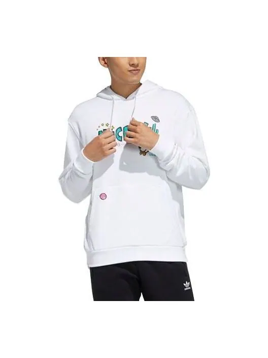Толстовка originals fangtastic series mickey printing sports pullover white Adidas — изображение 1 из 3, белый