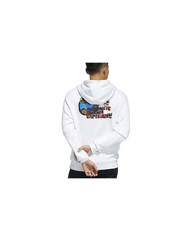 Толстовка originals fangtastic series mickey printing sports pullover white Adidas — изображение 2 из 3, белый