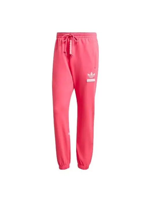 Спортивные штаны Adidas originals Big Trfl Pants Lace-Up Leggings For Men Pink — изображение 1 из 4, розовый