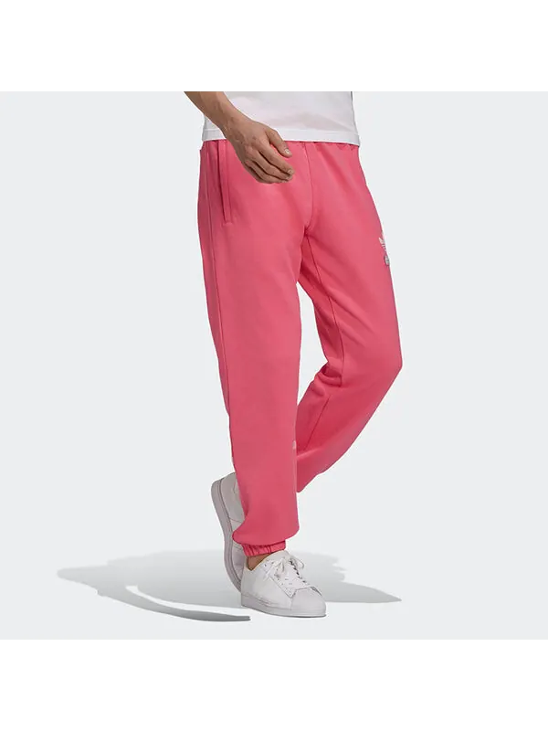 Спортивные штаны Adidas originals Big Trfl Pants Lace-Up Leggings For Men Pink — изображение 4 из 4, розовый
