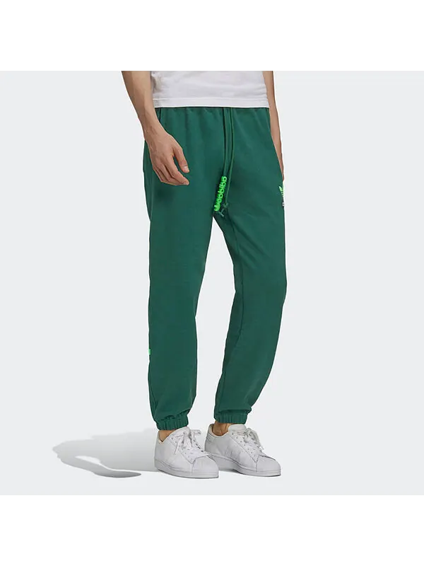 Спортивные штаны adidas originals Big Trfl Pant Men's Green — изображение 4 из 4, зеленый