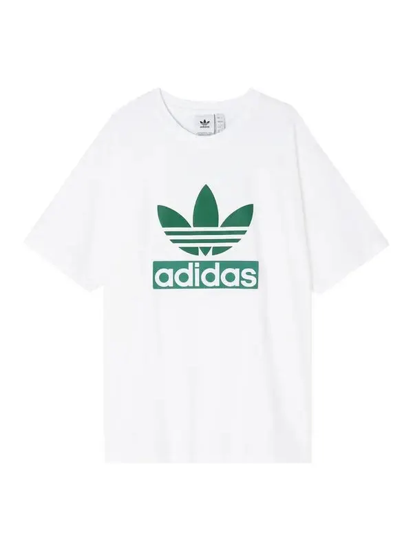 Футболка Adidas Originals Trefoil — изображение 1 из 9, белый