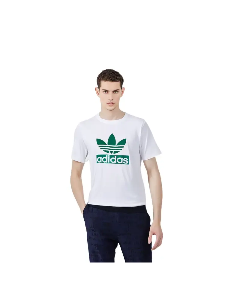 Футболка Adidas Originals Trefoil — изображение 7 из 9, белый
