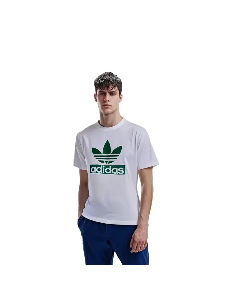 Футболка Adidas Originals Trefoil — изображение 8 из 9, белый