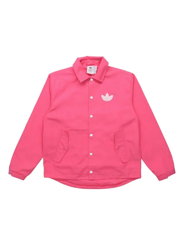 Куртка Adidas originals Big Trfl Men's Jacket Pink — изображение 1 из 4, розовый