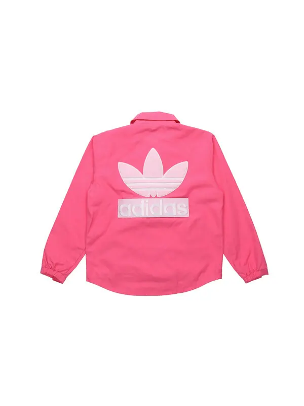 Куртка Adidas originals Big Trfl Men's Jacket Pink — изображение 2 из 4, розовый