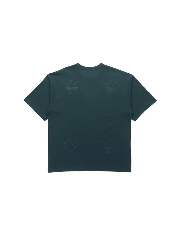 Футболка оригиналы ryv grx tee logo tee Adidas — изображение 2 из 4, темный зеленый