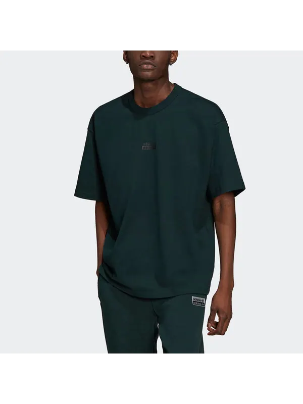 Футболка оригиналы ryv grx tee logo tee Adidas — изображение 3 из 4, темный зеленый