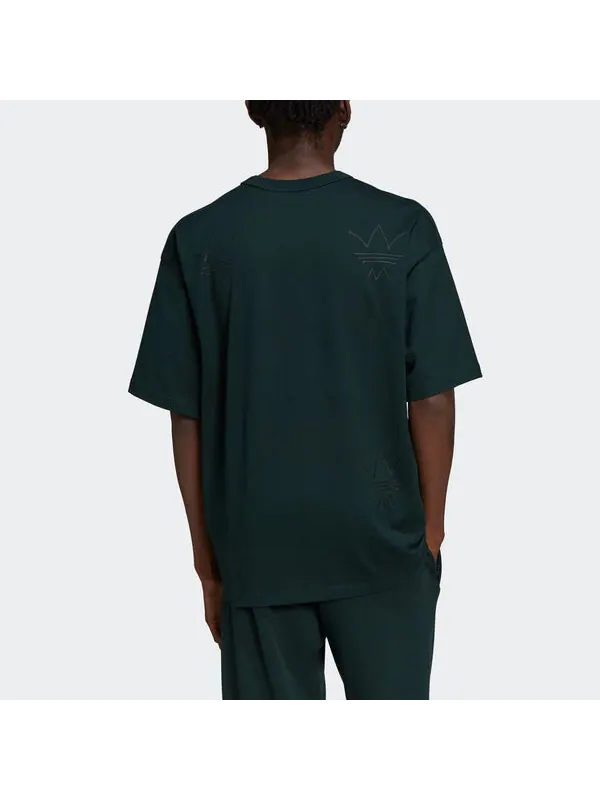 Футболка оригиналы ryv grx tee logo tee Adidas — изображение 4 из 4, темный зеленый
