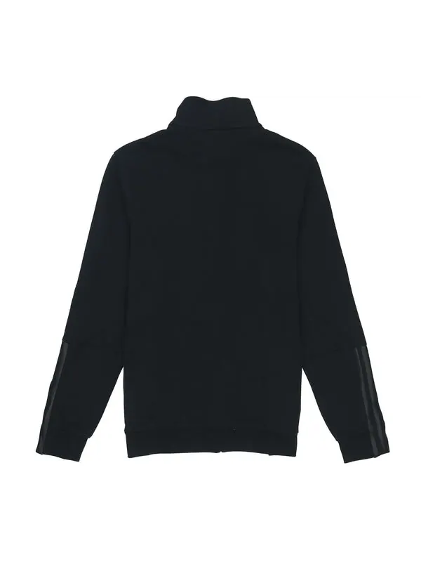 Куртка adidas M DK TJ Solid Color Logo Athleisure Casual Sports Jacket Black — изображение 2 из 4, черный